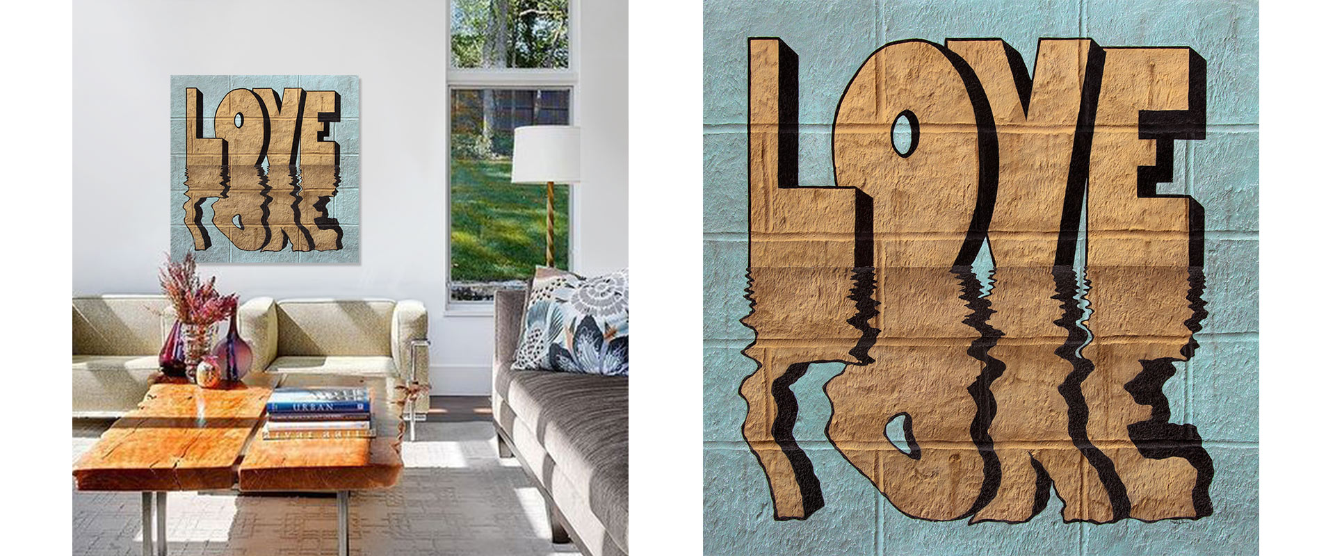 Love reflected by Nolan Haan