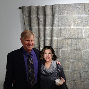 Nolan Haan with Lynda