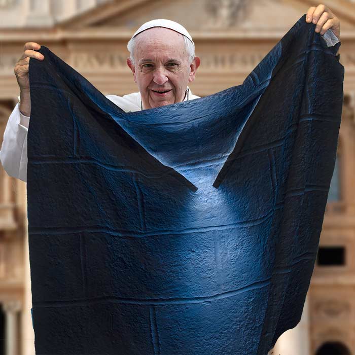 The Pope holding Cascade