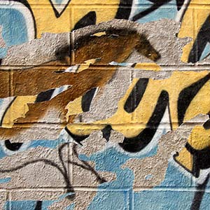 Detail of Graffiti isn't what it used to be