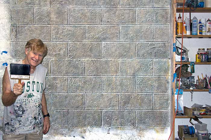 Nolan Haan in studio