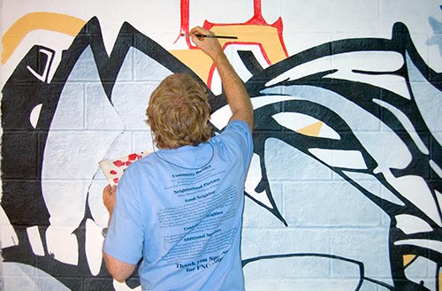 Nolan Haan painting Deco